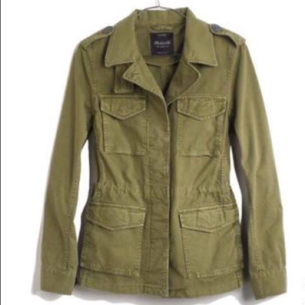 Madewell Outbound Army Green Jacket